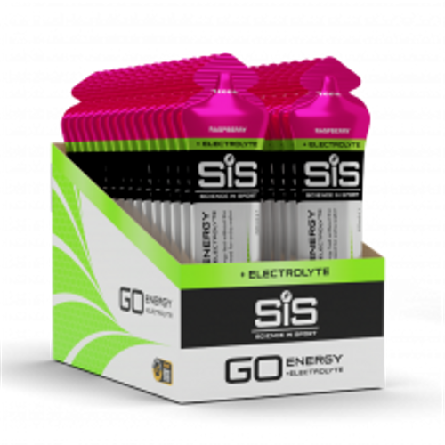 SiS GO Energy + Electrolyte Gel 60 ML Ahududu 30 Adet