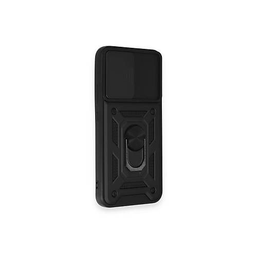Galaxy A54 5G K�l�f Pars Lens Y�z�kl� Silikon - Siyah
