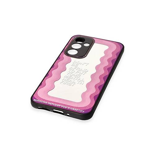 Galaxy A34 5G K�l�f Mirror Desenli Kapak - Mirror - 11