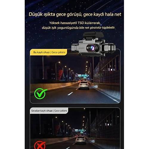 360 WiFi Quad Ara� Kameras�