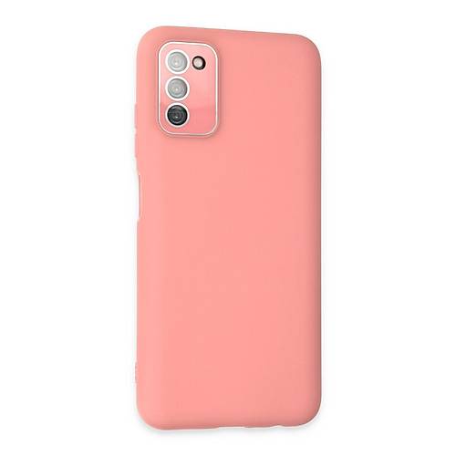 Galaxy A03S K�l�f Lansman Glass Kapak - Pembe