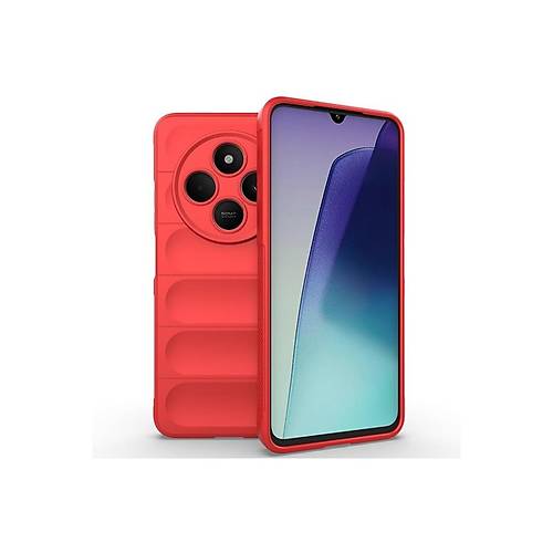 Redmi 14C K�l�f Optimum Silikon - K�rm�z�