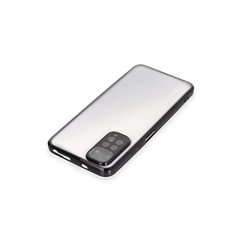 Redmi Note 11 K�l�f Razer Lensli Silikon - Siyah
