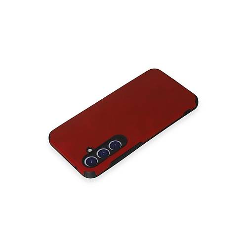 Galaxy S23 FE K�l�f Loop Deri Silikon - K�rm�z�