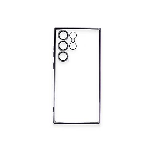 Galaxy S23 Ultra K�l�f Razer Lensli Silikon - Mor