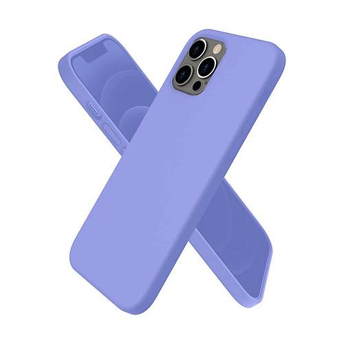 iPhone 12 Pro K�l�f First Silikon - Mor
