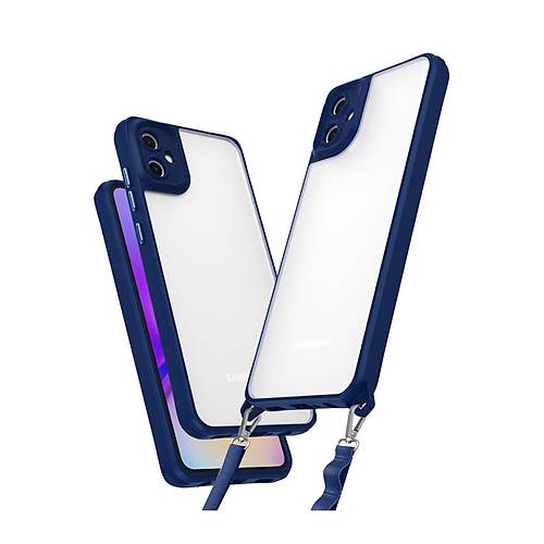 Galaxy A06 K�l�f Penta Silikon K�l�f - Lacivert