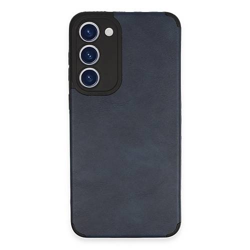 Galaxy S23 Plus K�l�f Loop Deri Silikon - Lacivert