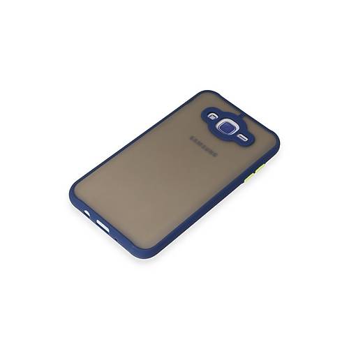 Galaxy J7 K�l�f Montreal Silikon Kapak - Lacivert