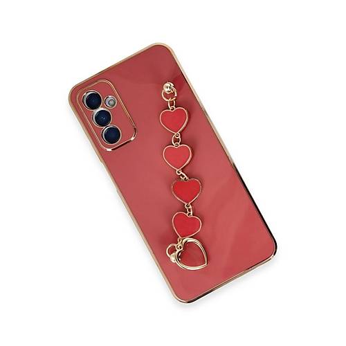 Galaxy A14 4G K�l�f Esila Silikon - K�rm�z�