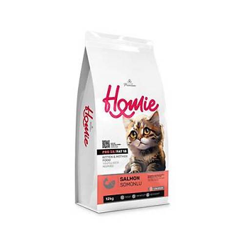 Mother & Baby Anne ve Bebek Kediler ��in Somonlu Kedi Mamas� 12 Kg