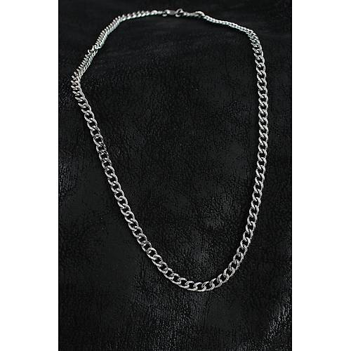 316L �elik Klasik Zincir Model G�m�� Renk Erkek Kolye