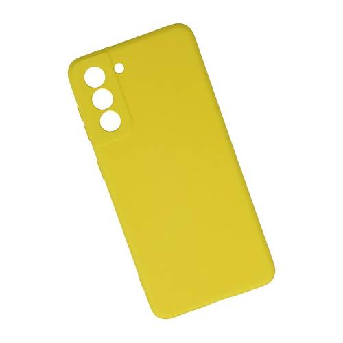 Galaxy S21 K�l�f Nano i�i Kadife Silikon - Sar�