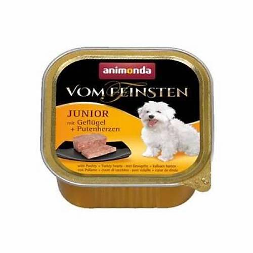 Vom Feinsten K�mes Hayvanl� ve Hindi Y�rekli Yavru K�pek Konservesi 150 Gr