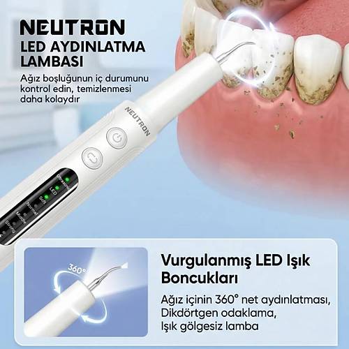 �arjl� Ultrasonik Di� Tartar� Temizleyici ve Beyazlat�c�, Evde Profesyonel A��z Bak�m�