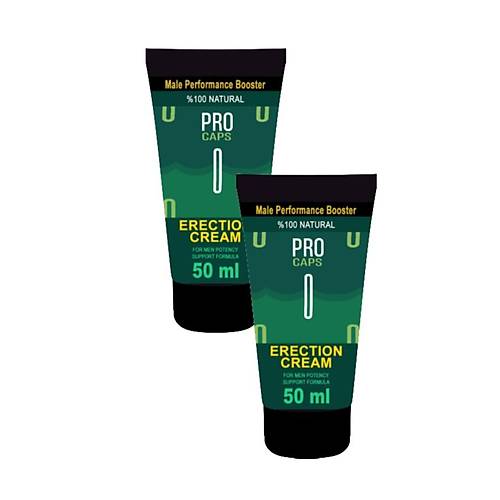 Pro Caps 0 Erkeklere Gecikmeye Etkili Krem 50 ml X 2 Adet