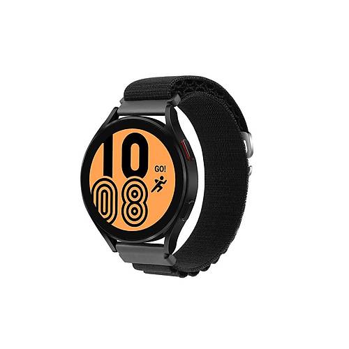 Watch 20mm KR410 Kuma� Kordon - Siyah