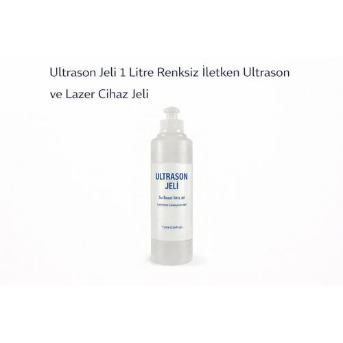 Ultrason Jeli 1 Litre Renksiz �letken Ultrason ve Lazer Cihaz Jeli 1 ADET