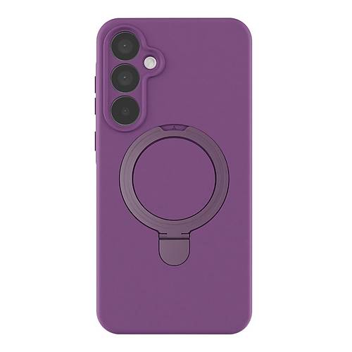 Galaxy A55 5G Regal Magsafe Standl� Kapak - Derin Mor
