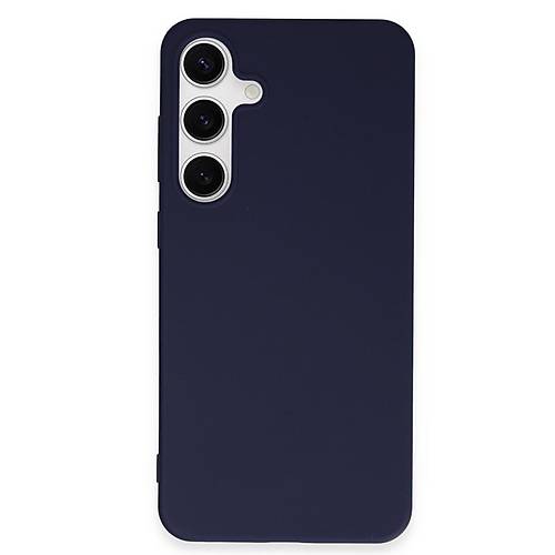 Galaxy S24 Plus K�l�f First Silikon - Lacivert