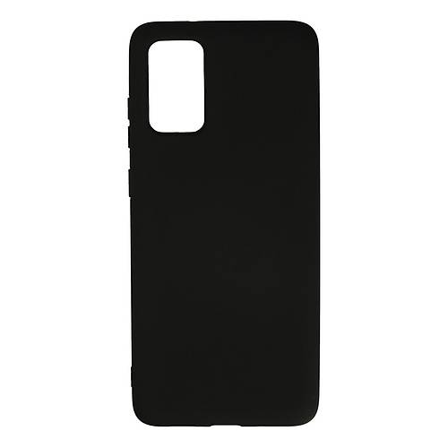 Galaxy S20 Plus K�l�f Nano i�i Kadife Silikon - Siyah