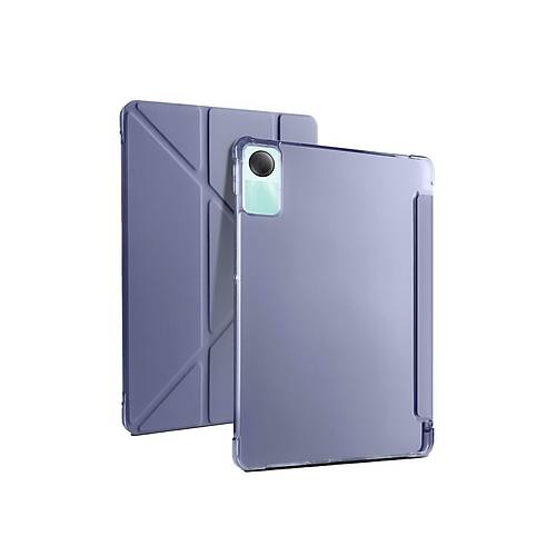 Redmi Pad SE 4G K�l�f Kalemlikli Mars Tablet K�l�f� - Lavender