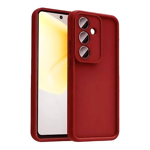 Galaxy A57 5G Viera Silikon - K�rm�z�