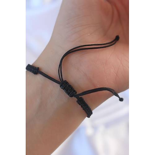 G�m�� Renk Zirkon Ta�l� Ta� Fig�r Makrome Bileklik