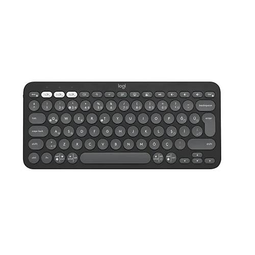 LOGITECH K380S PEBBLE KEYS 2 �OKLU C�HAZ �ZELL�KL� BLUETOOTH T�RK�E Q KLAVYE GRݠ920-011859