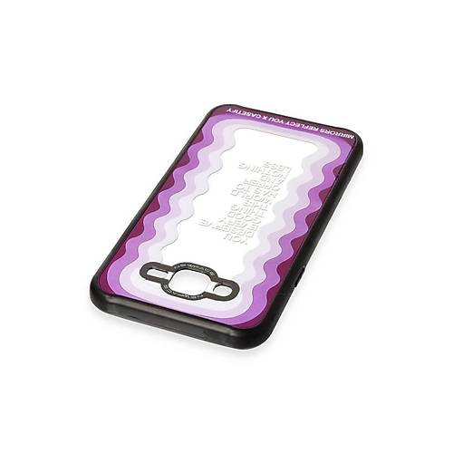 Galaxy J7 K�l�f Mirror Desenli Kapak - Mirror - 5