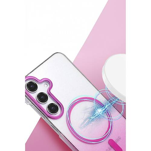 Galaxy S24 FE Glossy Magsafe Kapak - Siyah