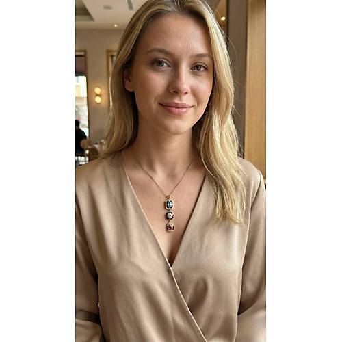 316L �elik Vintage Model Kad�n Kolye