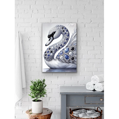 Elmasl� Ku�u Kanvas Tablo 70x100cm