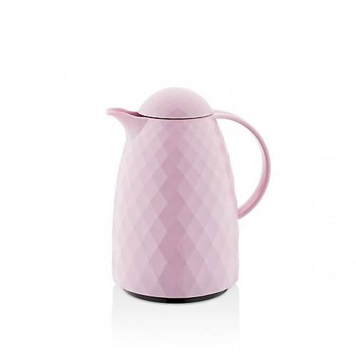 1 Lt Akrilik Soft Pembe �ay Termosu 12 Saat S�cak 24 Saat So�uk