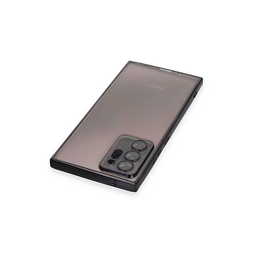Galaxy Note 20 Ultra K�l�f Razer Lensli Silikon - Siyah