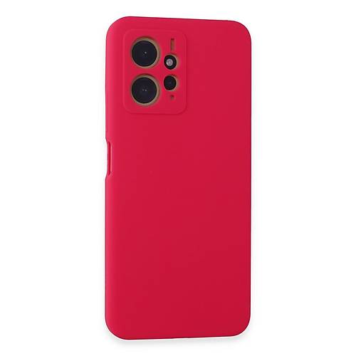 Redmi Note 12 4G K�l�f Nano i�i Kadife Silikon - Pembe