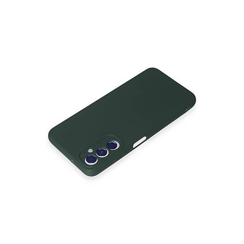 Galaxy A05S K�l�f First Silikon - Koyu Ye�il