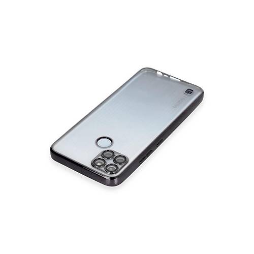Realme C25Y K�l�f Razer Lensli Silikon - Siyah