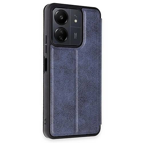 Redmi 13C K�l�f Flip Cover - Lacivert
