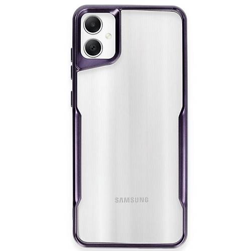 Galaxy A05 K�l�f Boyi Silikon Kapak - Derin Mor
