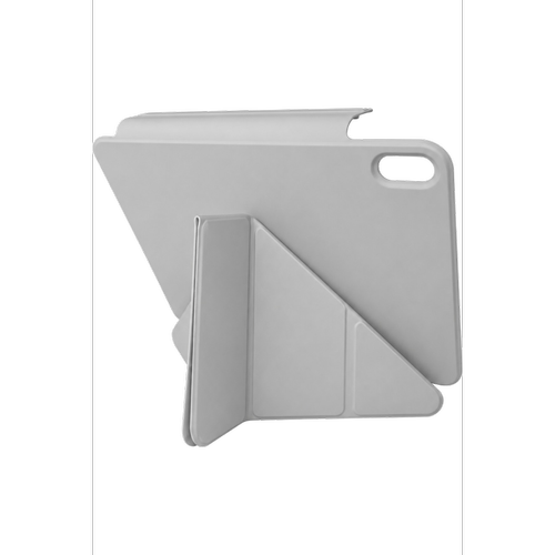iPad 2025 10.9 10.Nesil (A16) Edz Manyetik Standl� Tablet K�l�f� - Gri