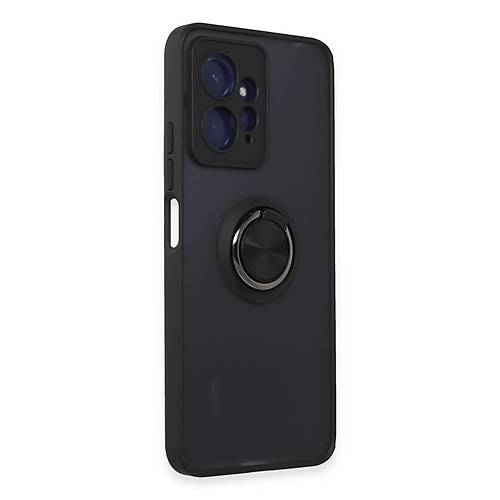 Redmi Note 12 4G K�l�f Montreal Y�z�kl� Silikon Kapak - Siyah