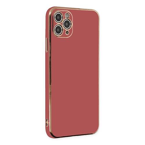 iPhone 11 Pro Max K�l�f Volet Silikon - K�rm�z�