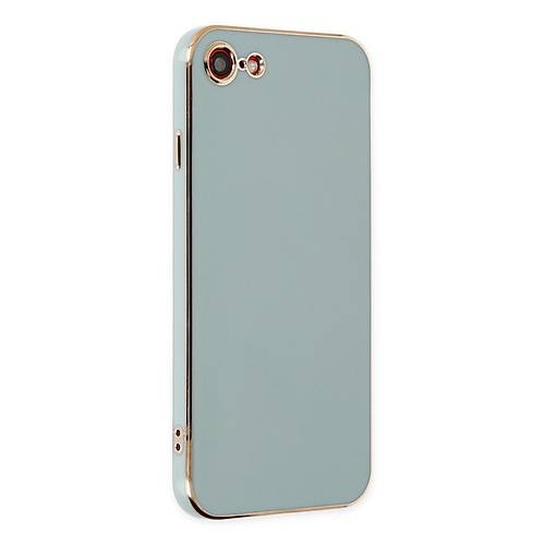 iPhone 7 K�l�f Volet Silikon - A��k Ye�il