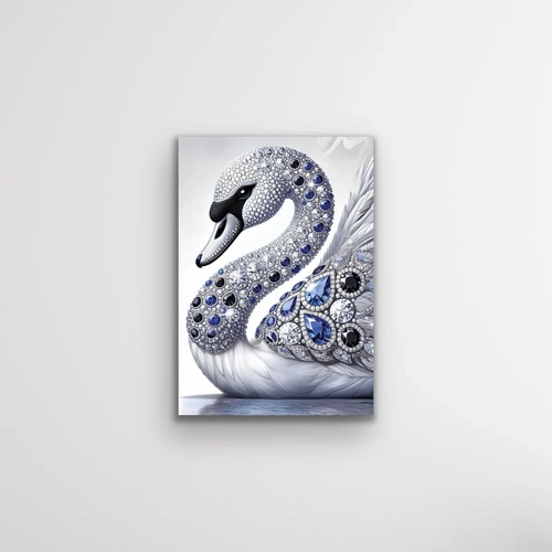 Elmasl� Ku�u Kanvas Tablo 70x100cm