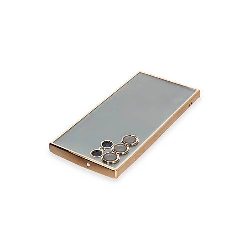 Galaxy S22 Ultra K�l�f Razer Lensli Silikon - Gold