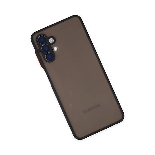 Galaxy A04S K�l�f Montreal Silikon Kapak - Siyah