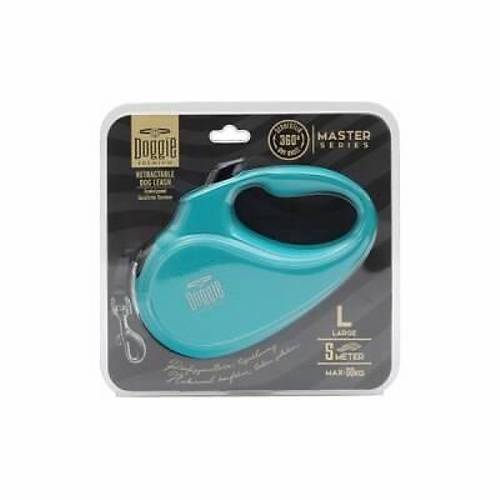 Otomatik K�pek Tasmas� Master Seri Large Turkuaz