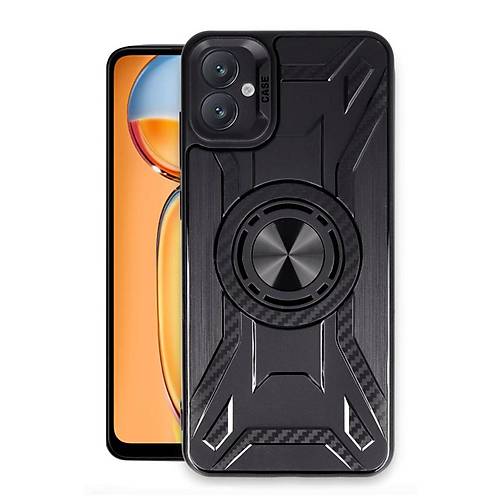 Galaxy A05 K�l�f Lincoln Silikon - Siyah