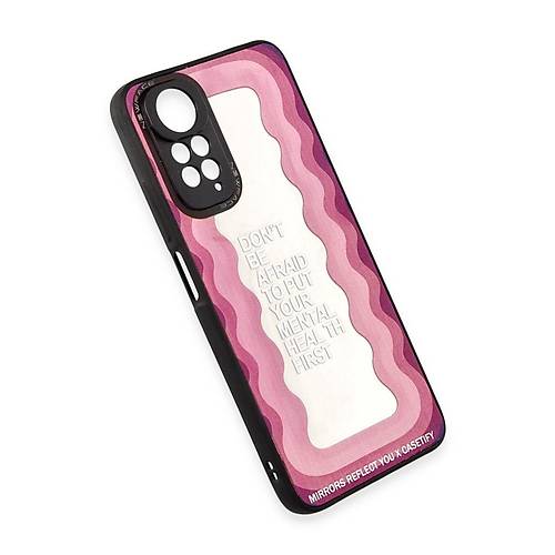 Redmi Note 11 K�l�f Mirror Desenli Kapak - Mirror - 11